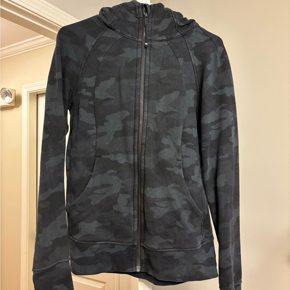Lululemon Athletica Black Zip-Up Hoodie